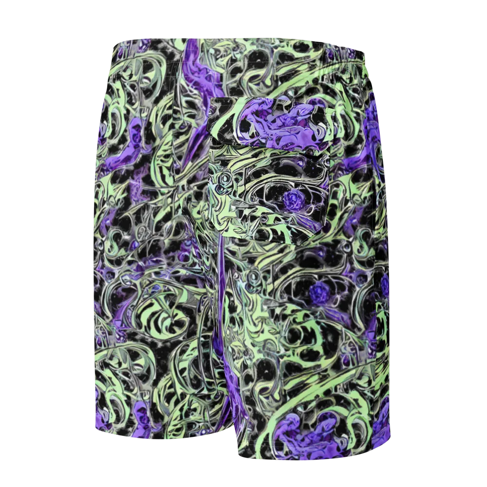 Psychic Vortex on Men's Board Shorts — Back