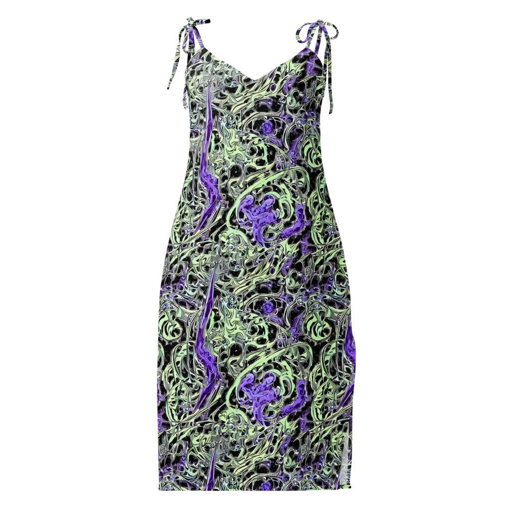 Psychic Vortex on Slip Dress — Front