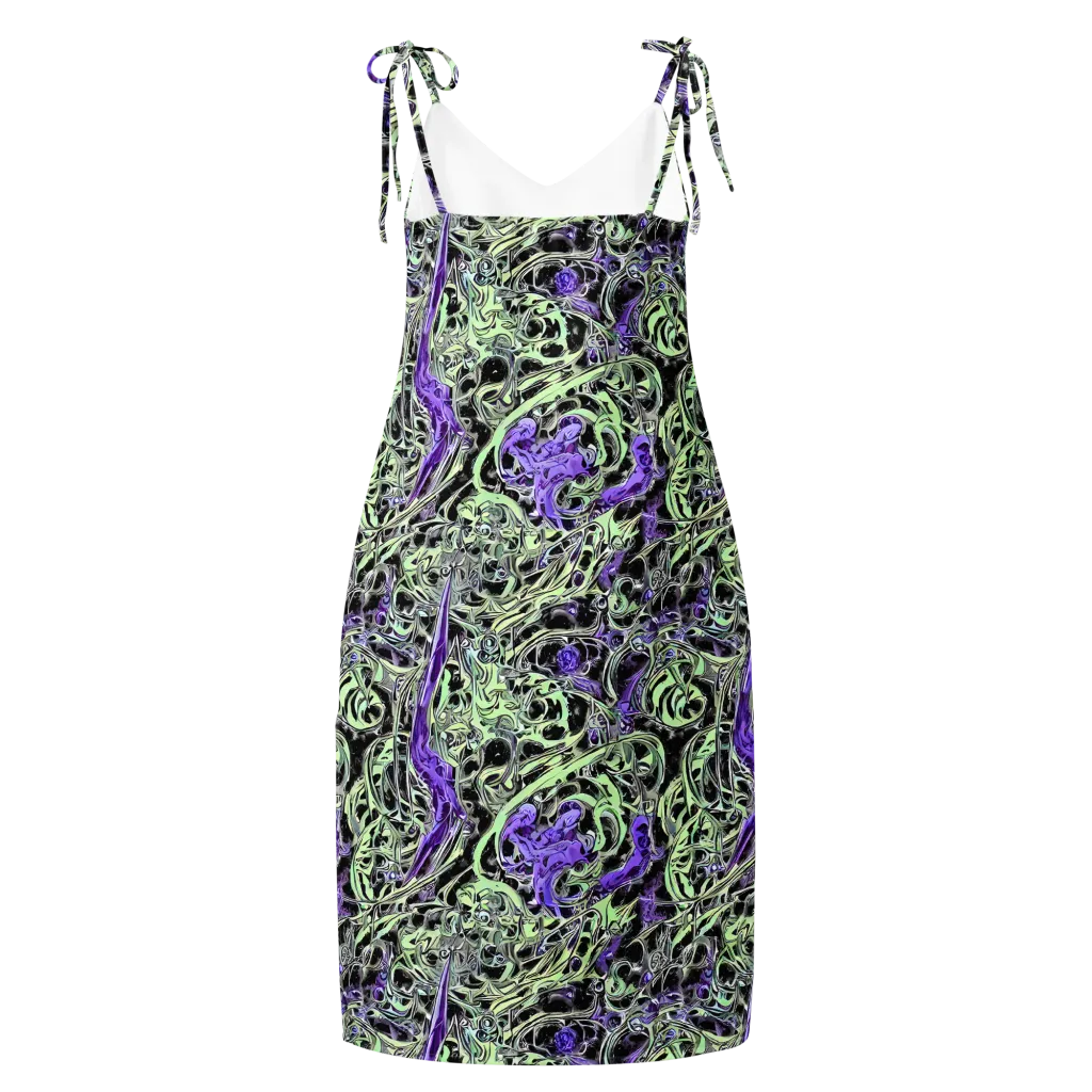 Psychic Vortex on Slip Dress — Back