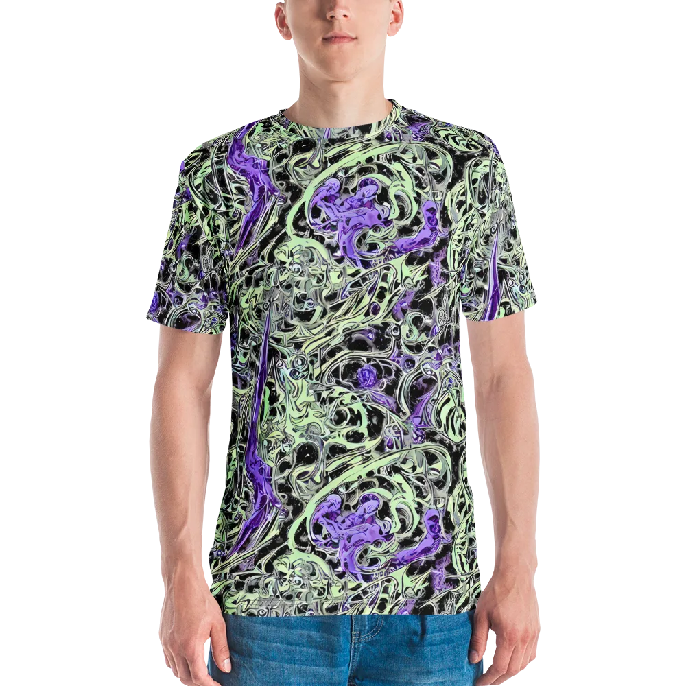 Psychic Vortex on Men's Crew Neck T-Shirt — Front