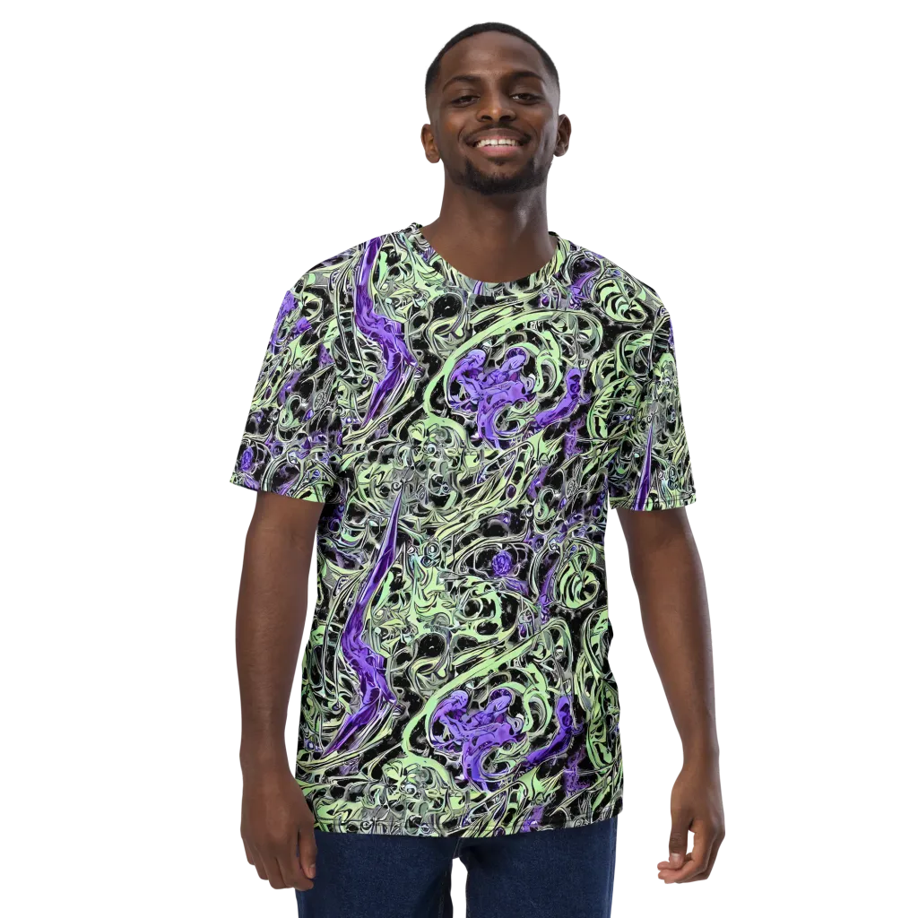 Psychic Vortex on Men's Crew Neck T-Shirt — Front