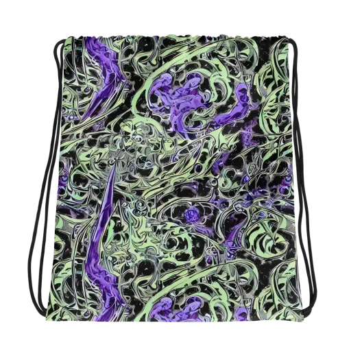 Psychic Vortex on a Drawstring Bag