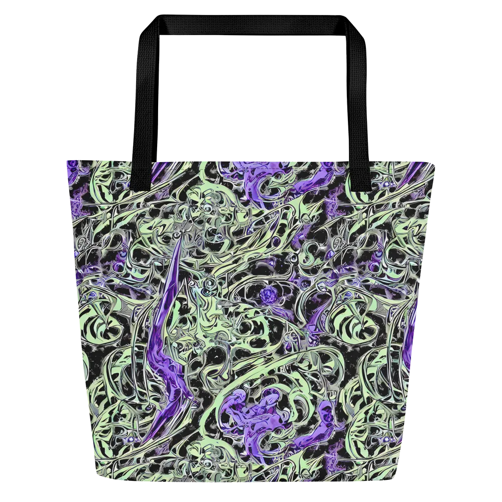 Psychic Vortex on Large Tote Bag W/ Pocket — Front