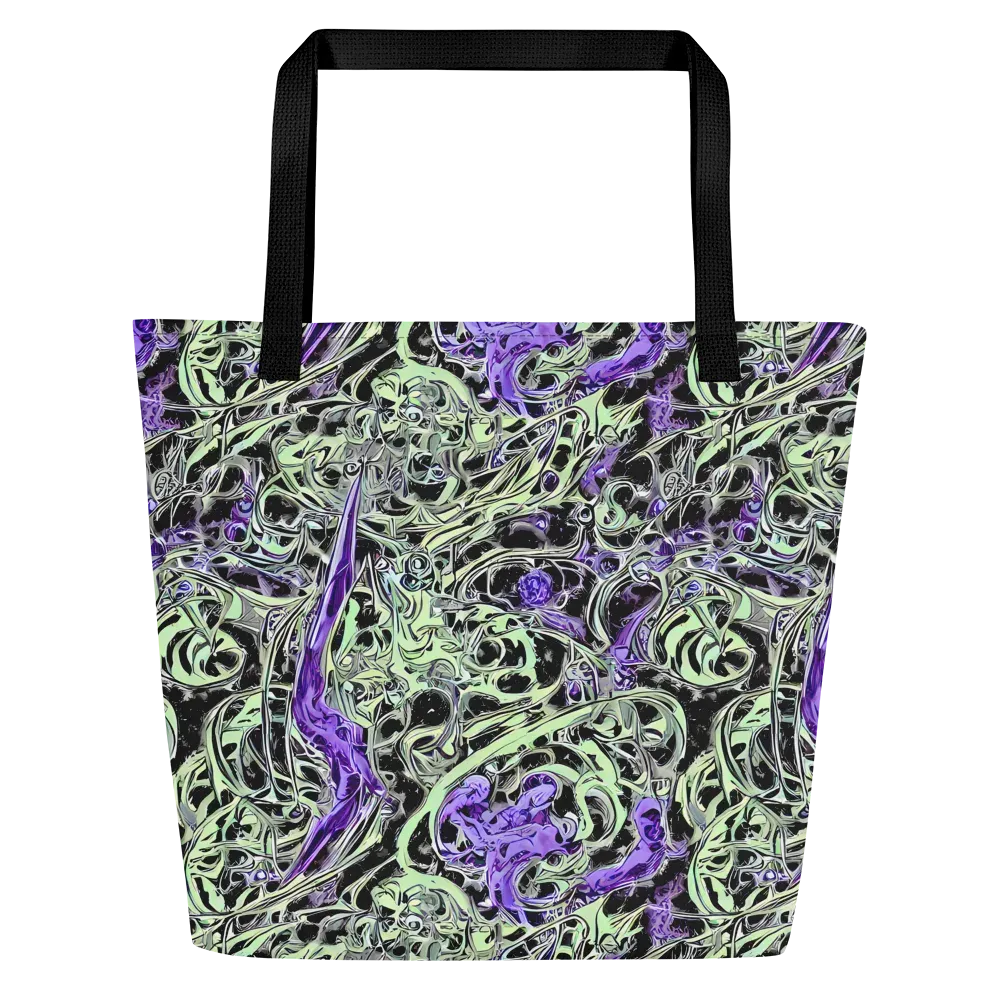 Psychic Vortex on Large Tote Bag W/ Pocket — Front