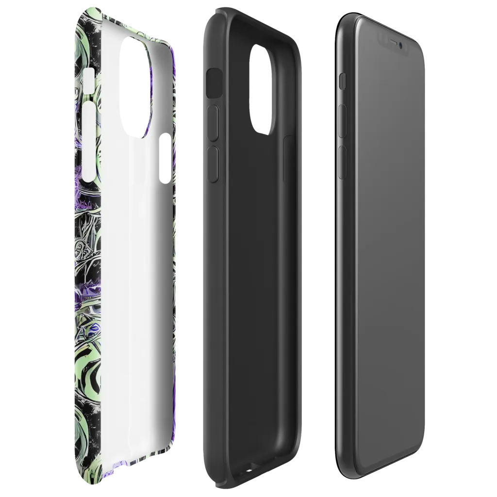 Psychic Vortex on Tough Case for iPhone® — Right