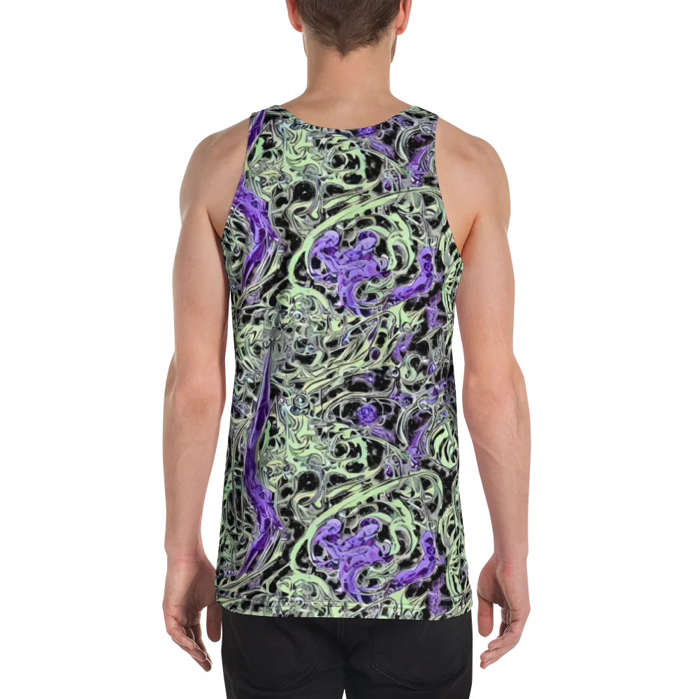 Psychic Vortex on Men's Tank Top — Back