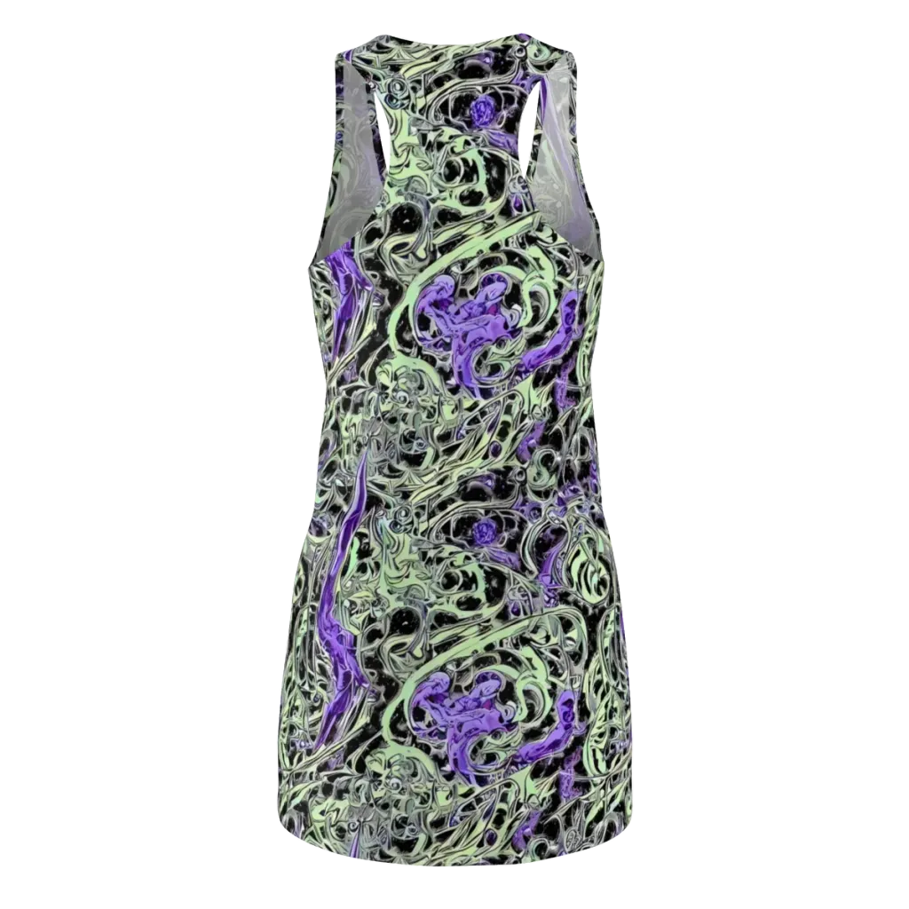 Psychic Vortex on Racerback Dress — Back