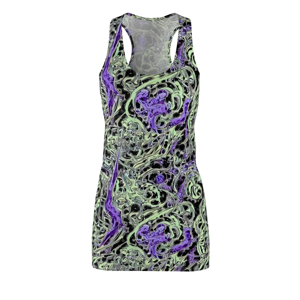 Psychic Vortex on Racerback Dress — Front