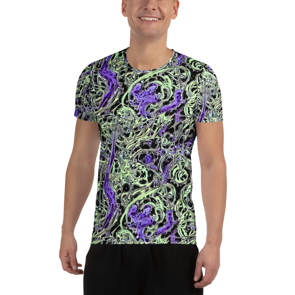 Psychic Vortex on Men's Athletic T-Shirt — Front