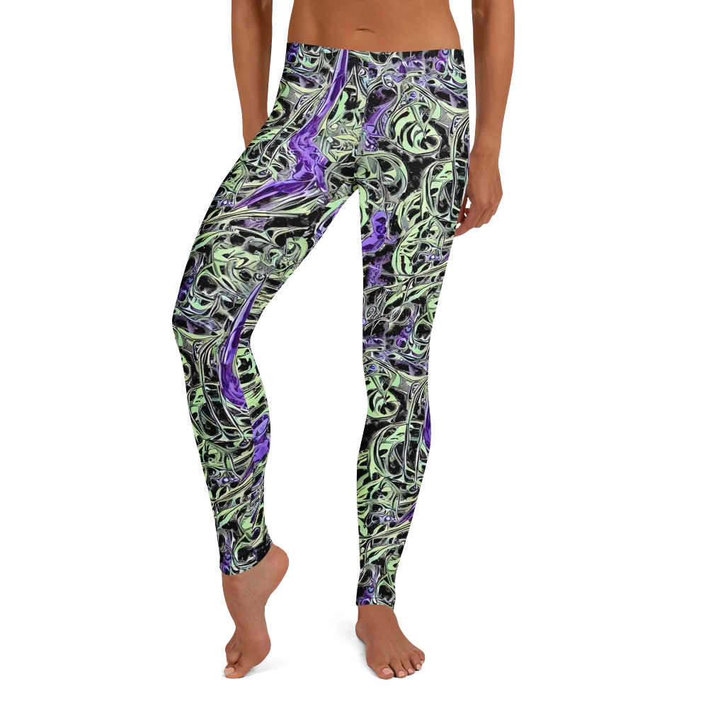Psychic Vortex on Leggings — Front