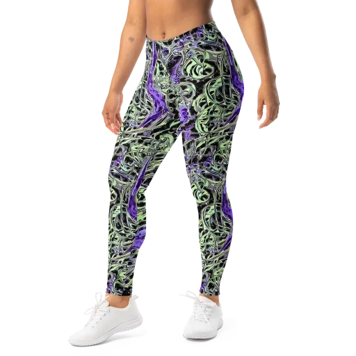 Psychic Vortex on a Leggings