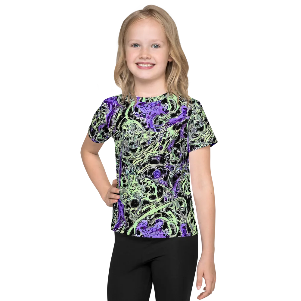 Psychic Vortex on Kids Crew Neck T-Shirt — Front