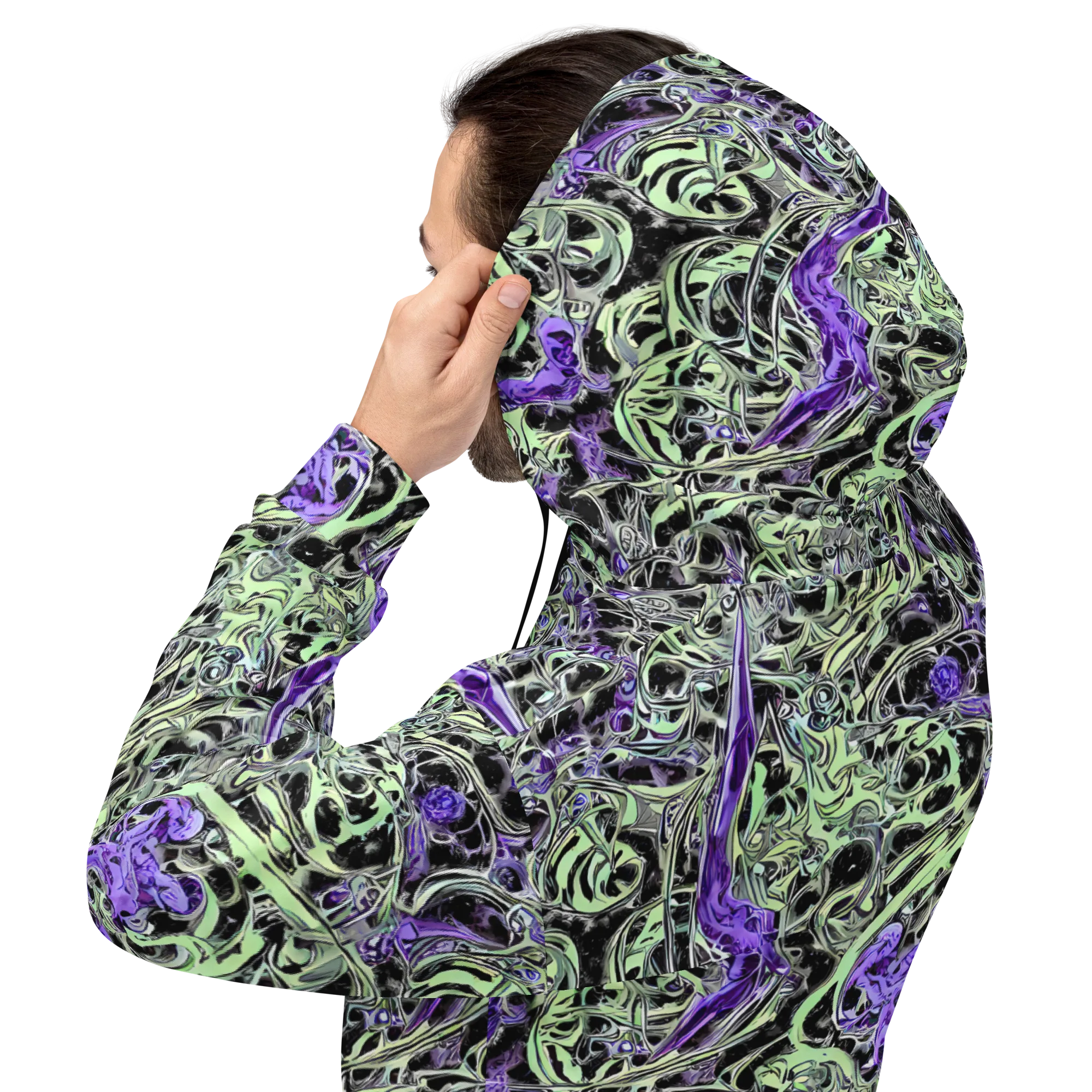 Psychic Vortex on Hoodie — Back