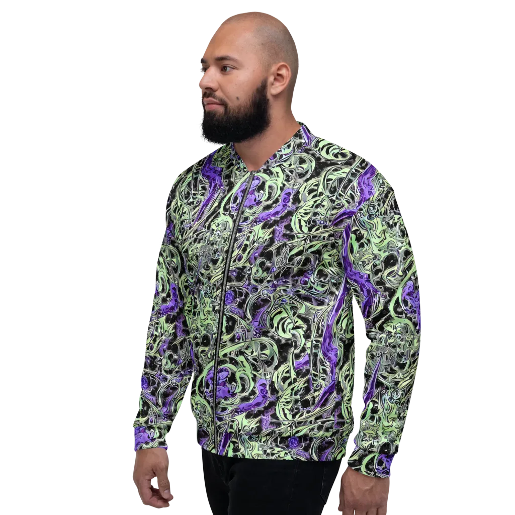 Psychic Vortex on Bomber Jacket — Left