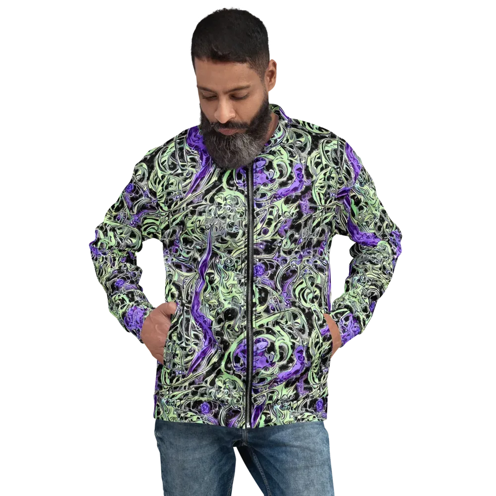 Psychic Vortex on Bomber Jacket — Front