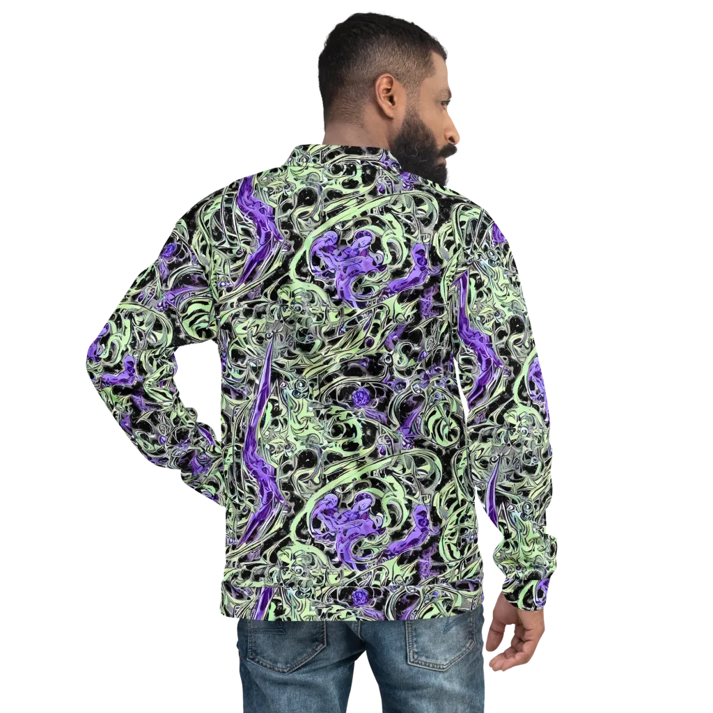 Psychic Vortex on Bomber Jacket — Back
