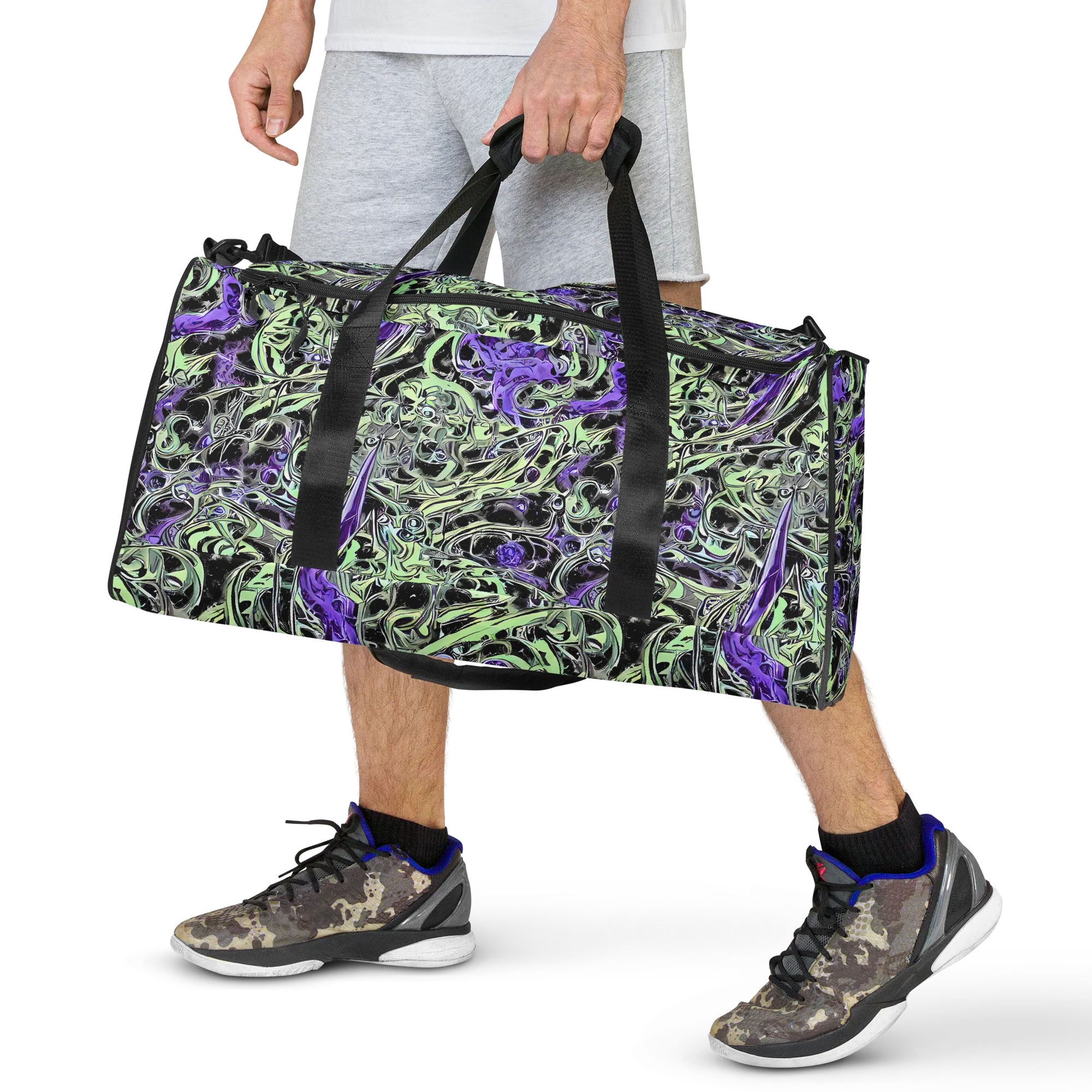 Psychic Vortex on Duffle Bag — Front