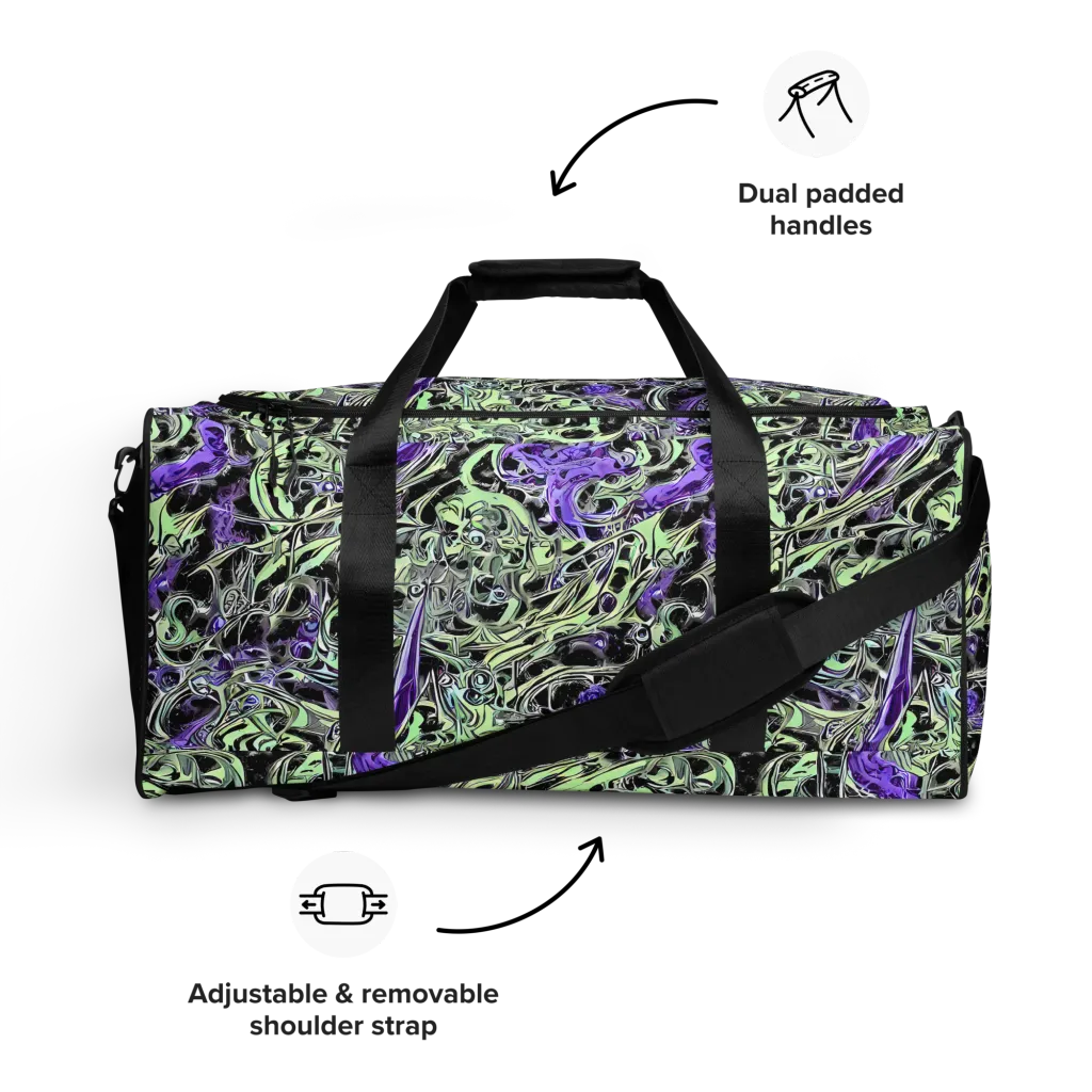 Psychic Vortex on Duffle Bag — Front