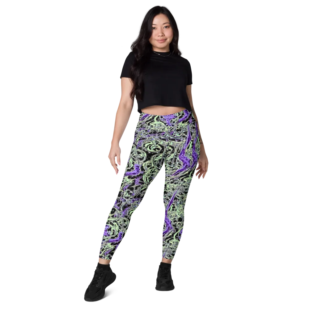 Psychic Vortex on Leggings with Pockets — Front