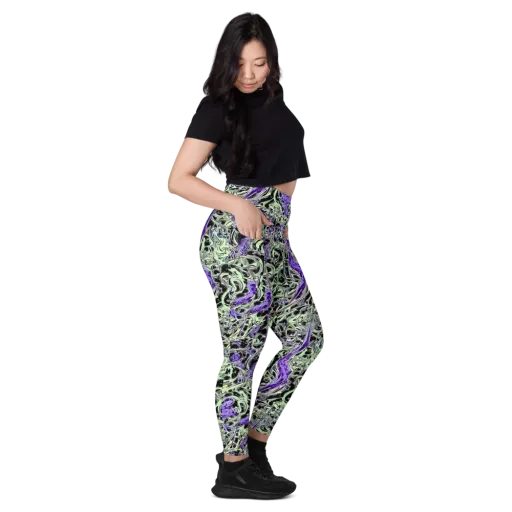 Psychic Vortex on a Leggings with Pockets