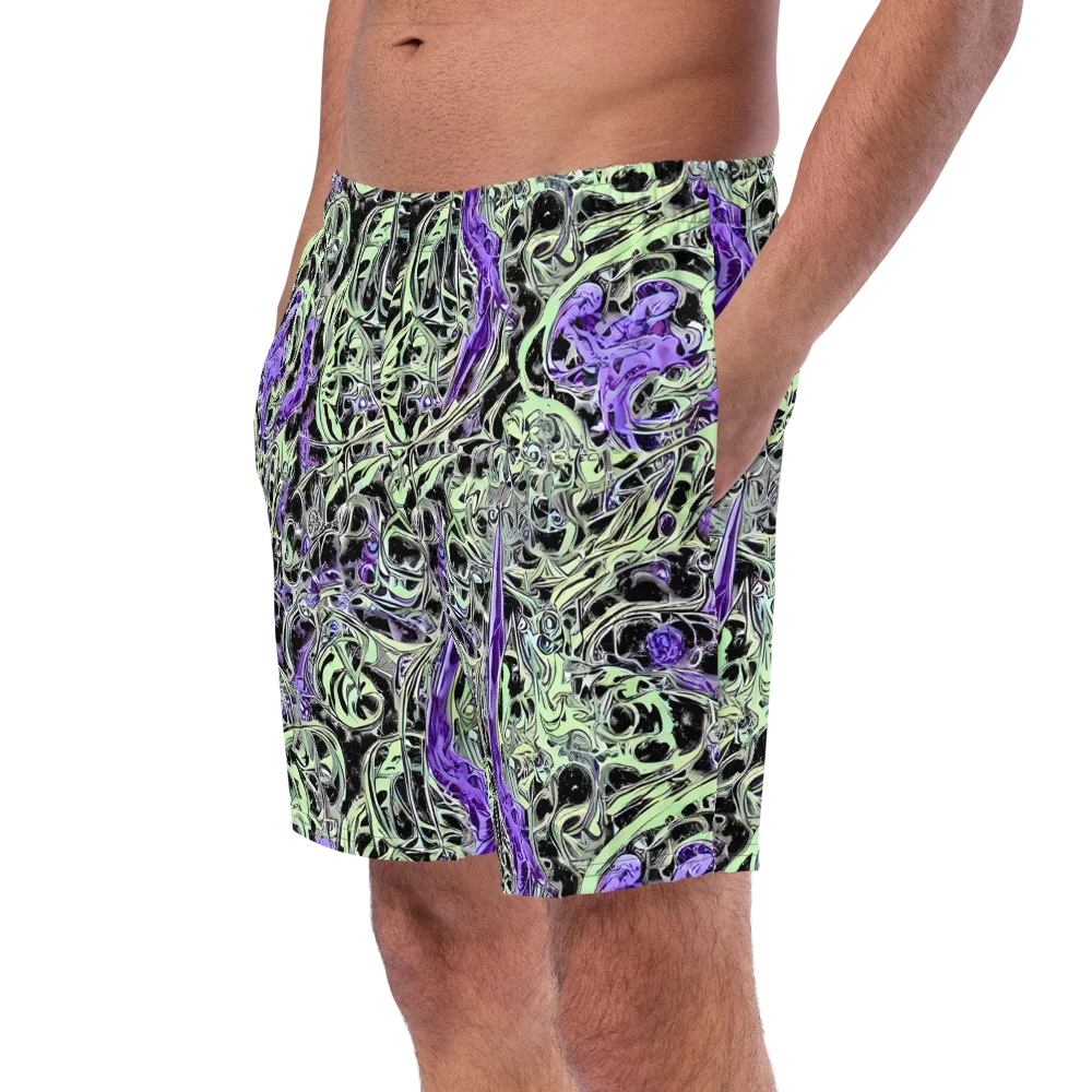 Psychic Vortex on Swim Trunks — Left Front