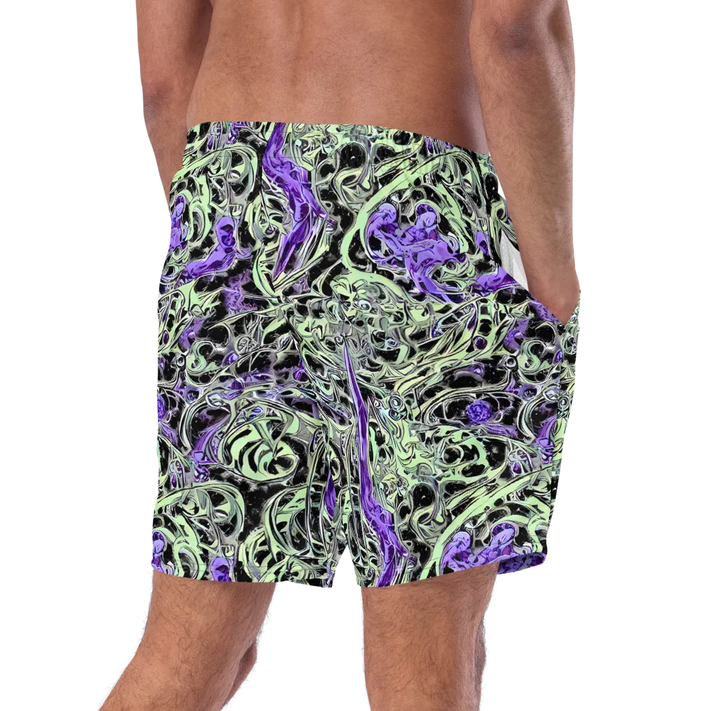 Psychic Vortex on Swim Trunks — Right Back