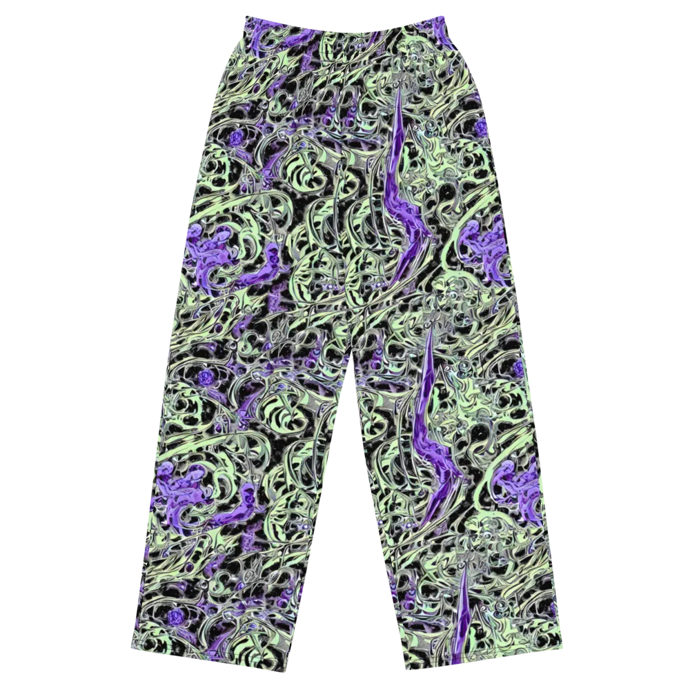Psychic Vortex on Wide-Leg Pants — Front