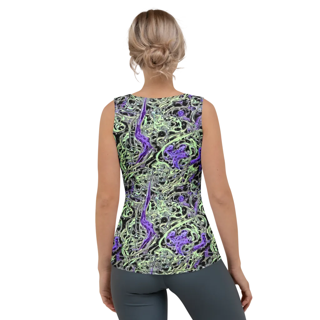 Psychic Vortex on Women's Tank Top — Back
