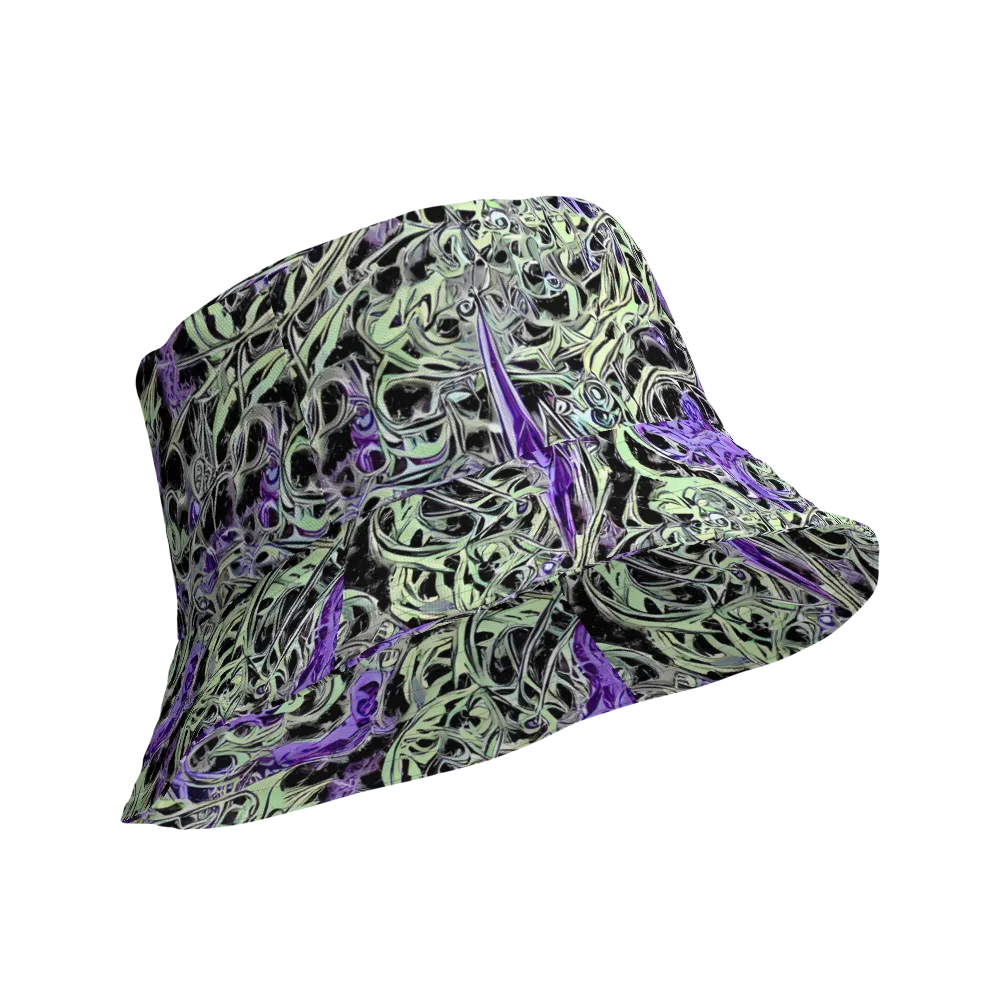 Psychic Vortex on Reversible Bucket Hat — Product details Outside