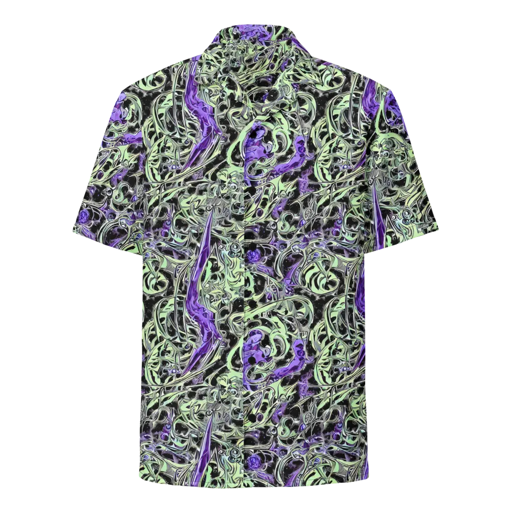 Psychic Vortex on Button Shirt — Front