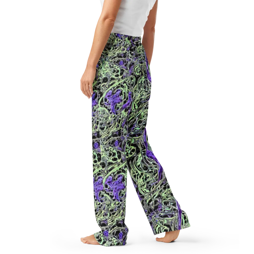 Psychic Vortex on Women's Pajama Pants — Left