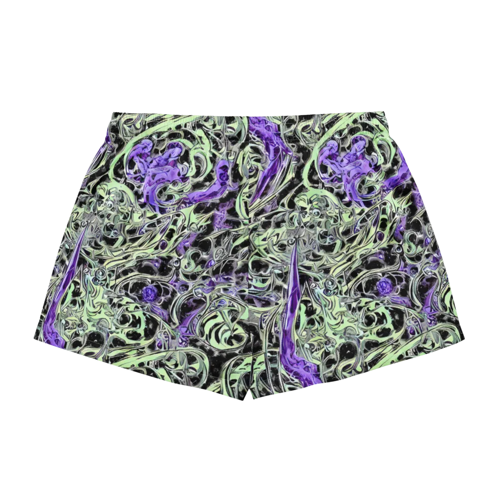 Psychic Vortex on Women's Pajama Shorts — Back