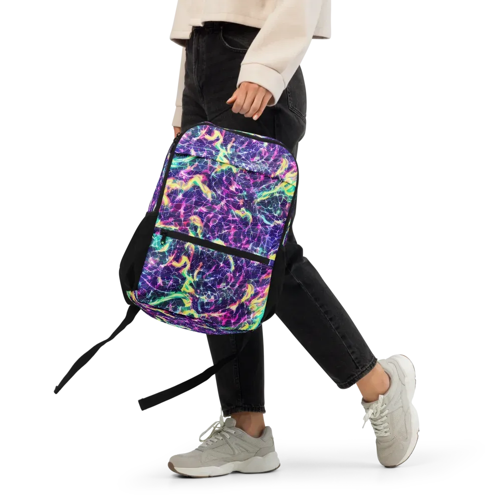 Hypercolor Rift on Utility Backpack — Front