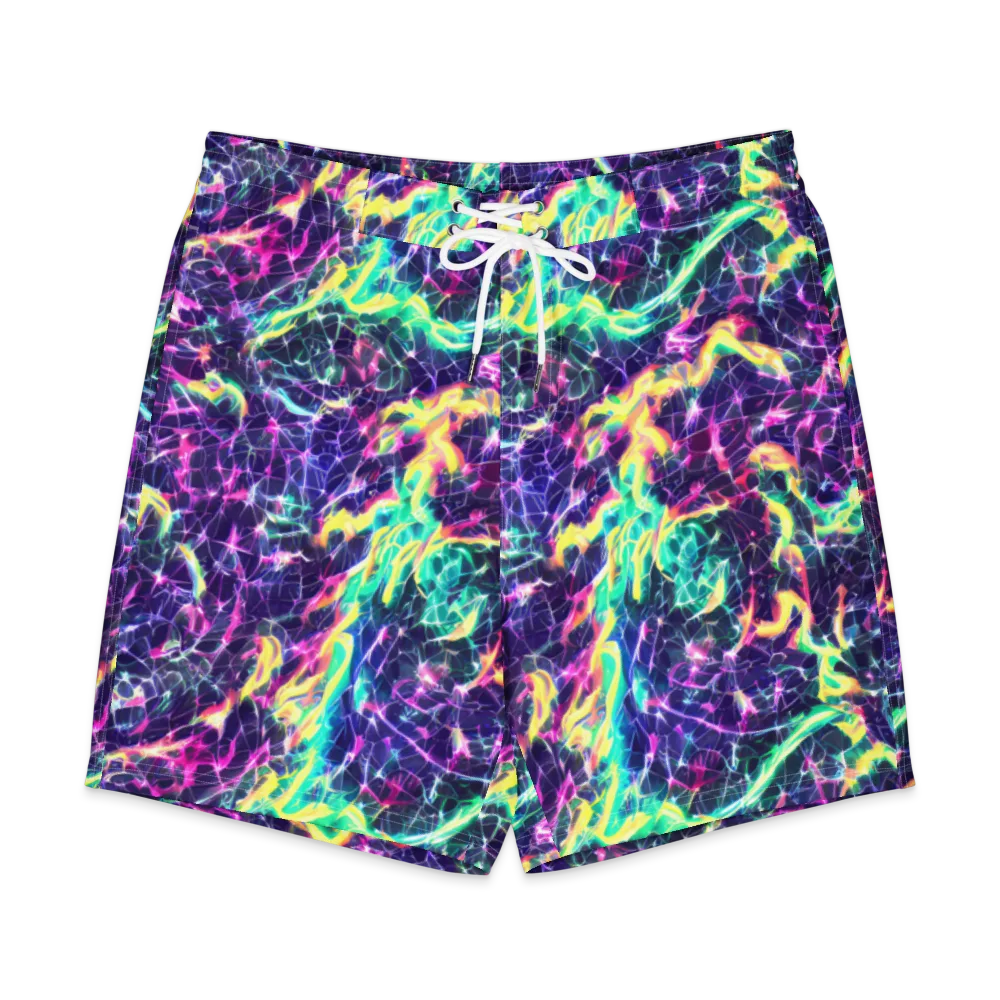 Hypercolor Rift on Men's Board Shorts — Front