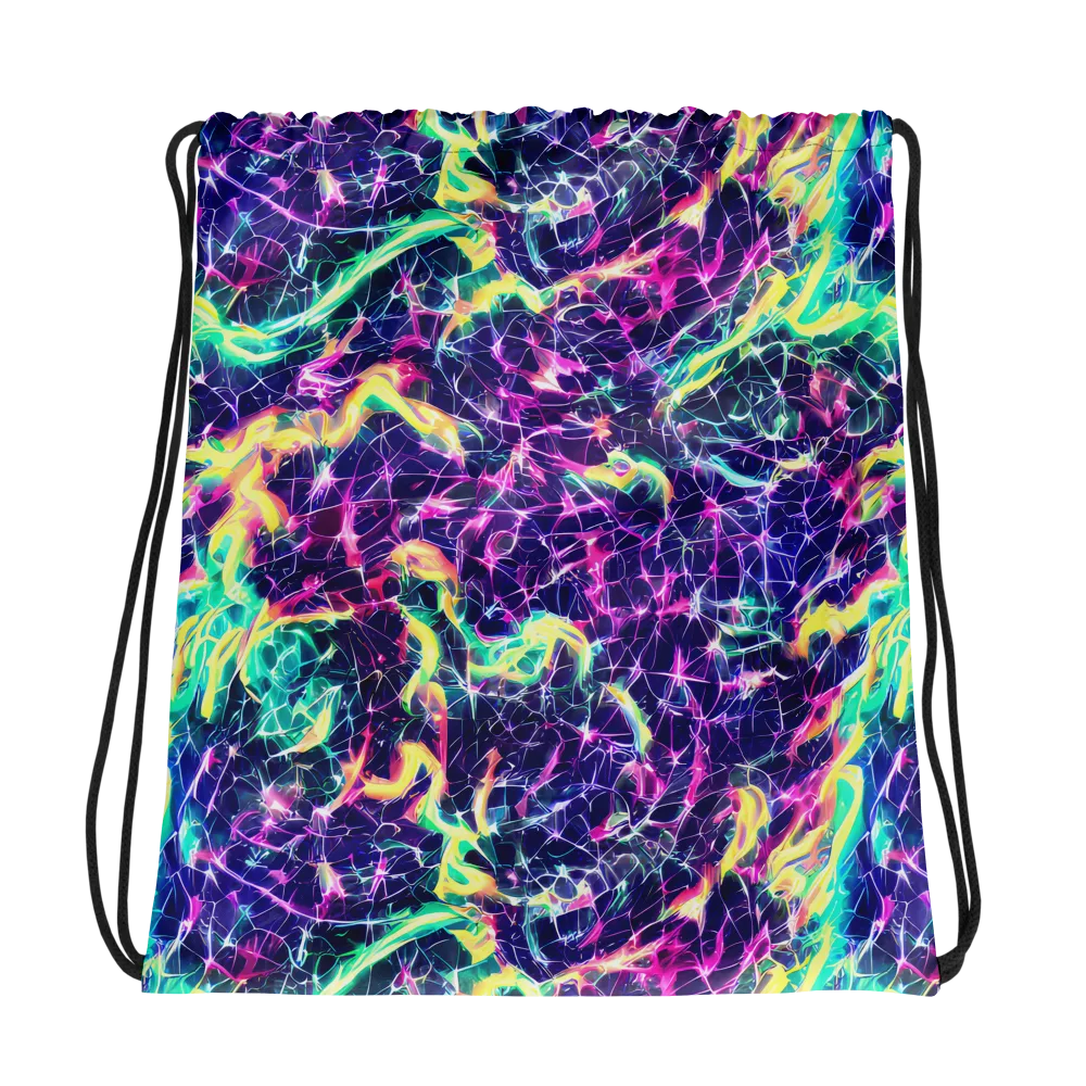 Hypercolor Rift on Drawstring Bag — Photo