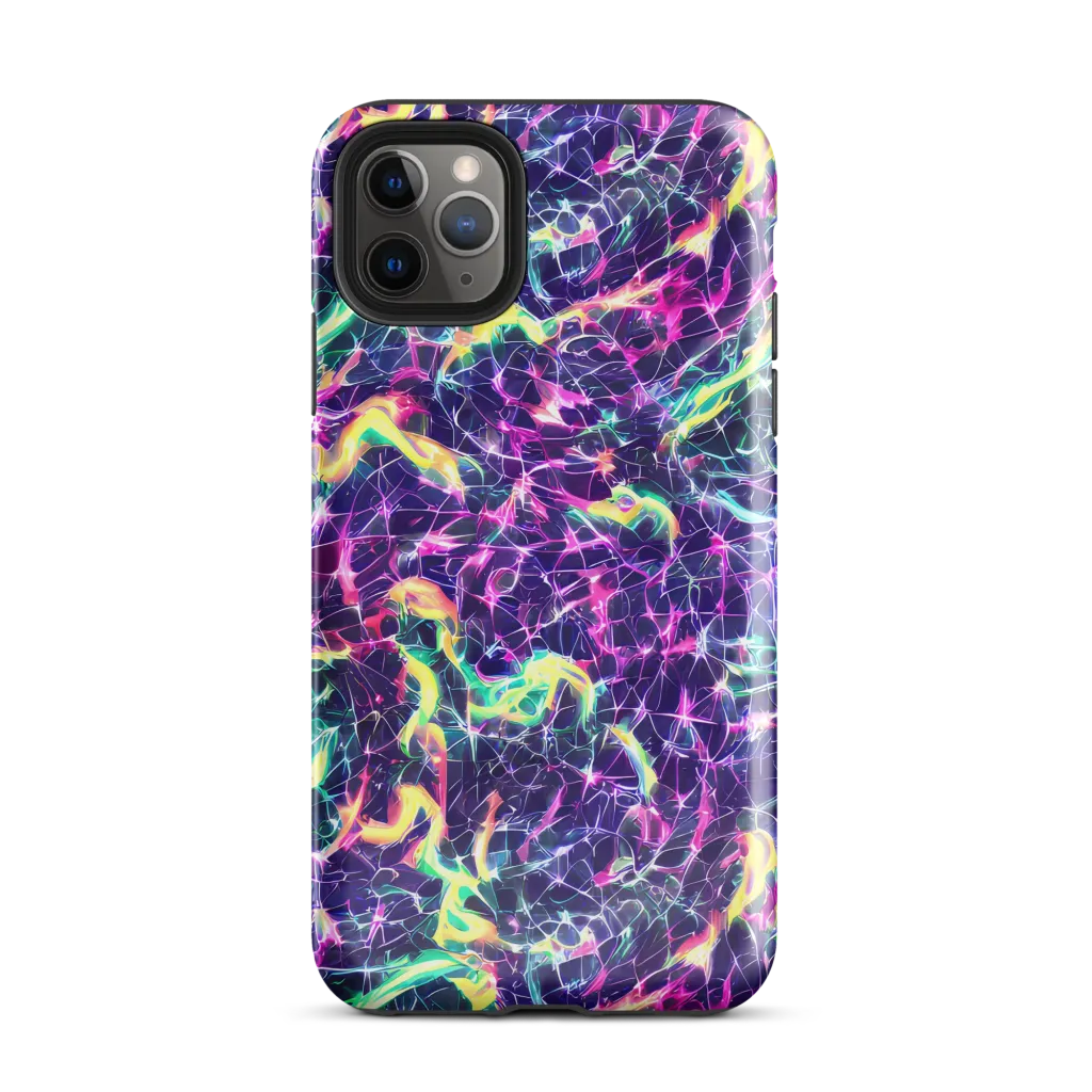 Hypercolor Rift on Tough Case for iPhone® — Front