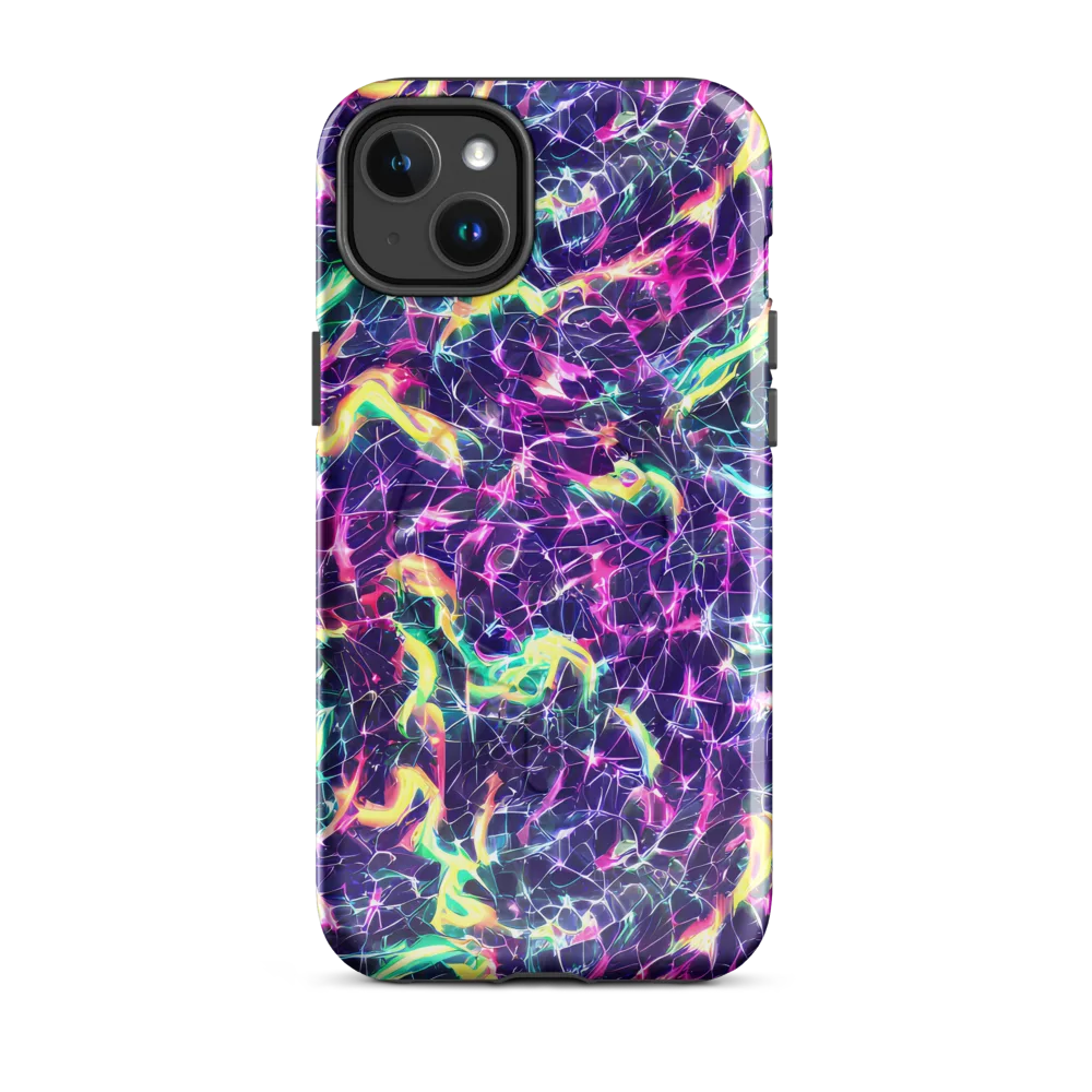 Hypercolor Rift on MagSafe Tough Case for iPhone® — Front