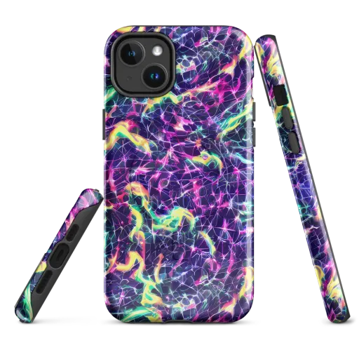 Hypercolor Rift on a MagSafe Tough Case for iPhone®