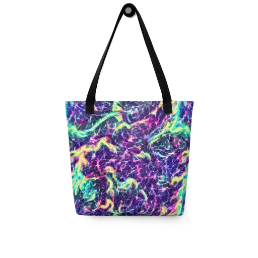 Hypercolor Rift on a Tote Bag