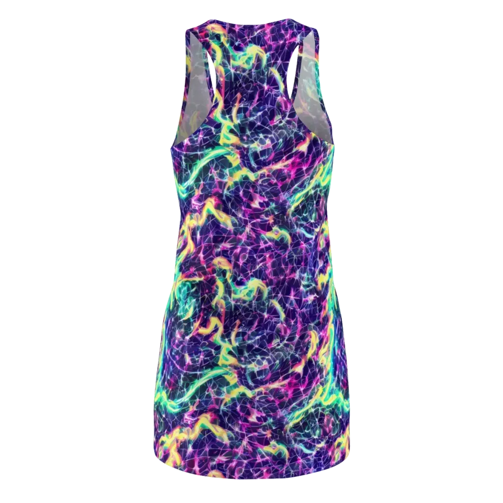 Hypercolor Rift on Racerback Dress — Back