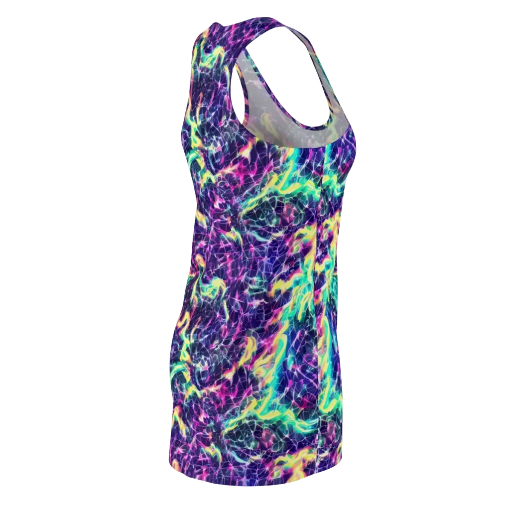 Hypercolor Rift on Racerback Dress — Back Side