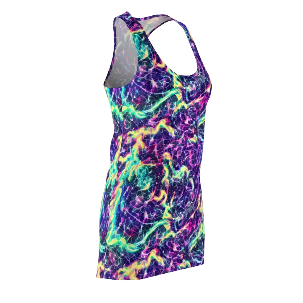 Hypercolor Rift on Racerback Dress — Front Side