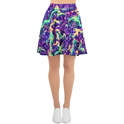 Hypercolor Rift on a Skater Skirt