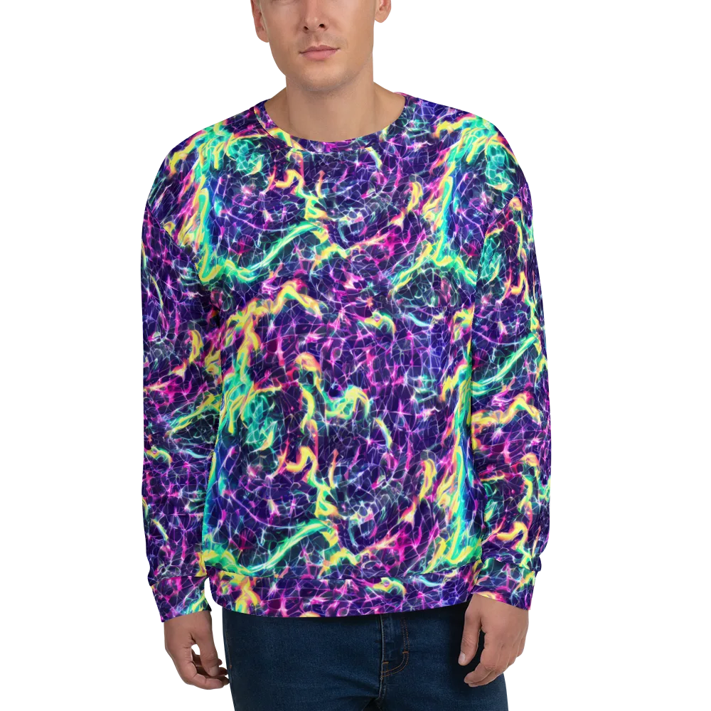 Hypercolor Rift on Sweatshirt — Front