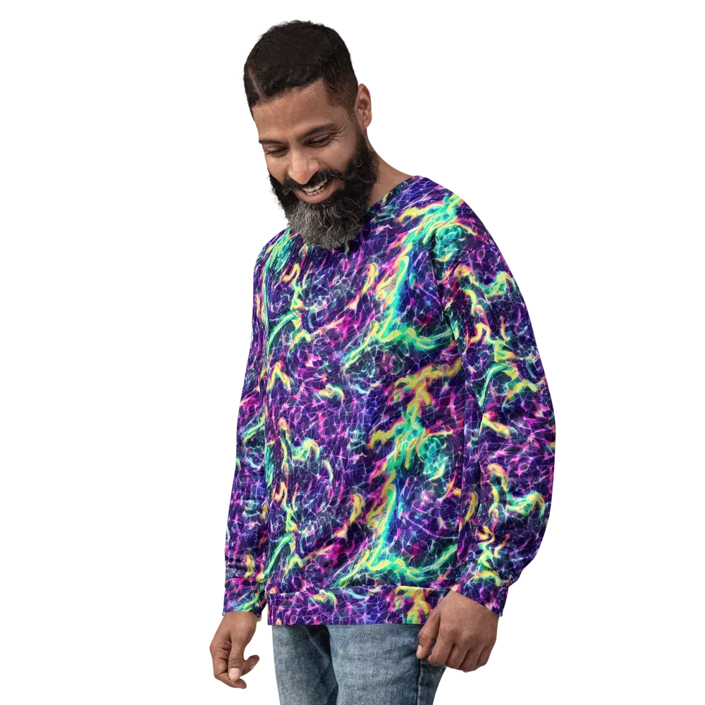Hypercolor Rift on Sweatshirt — Left Front