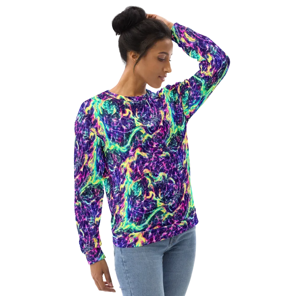 Hypercolor Rift on Sweatshirt — Right Front