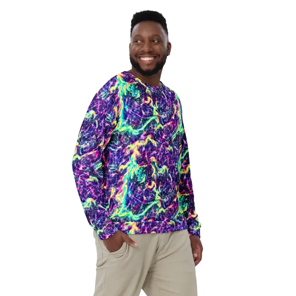 Hypercolor Rift on Sweatshirt — Front