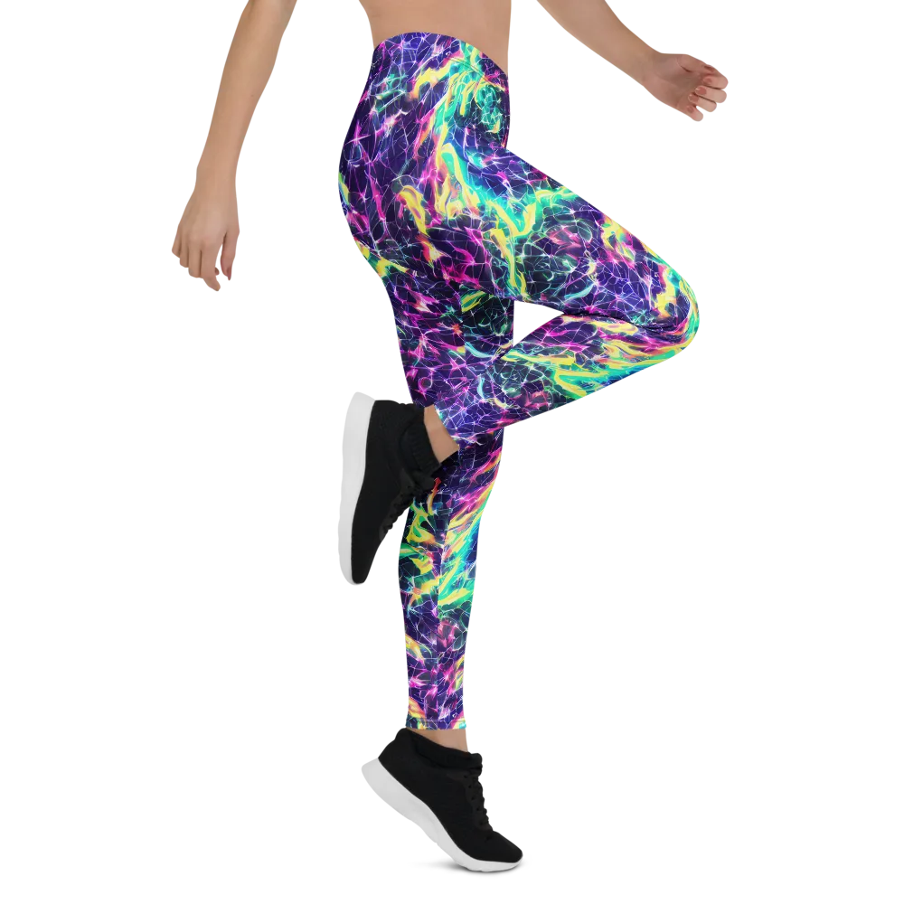 Hypercolor Rift on Leggings — Right
