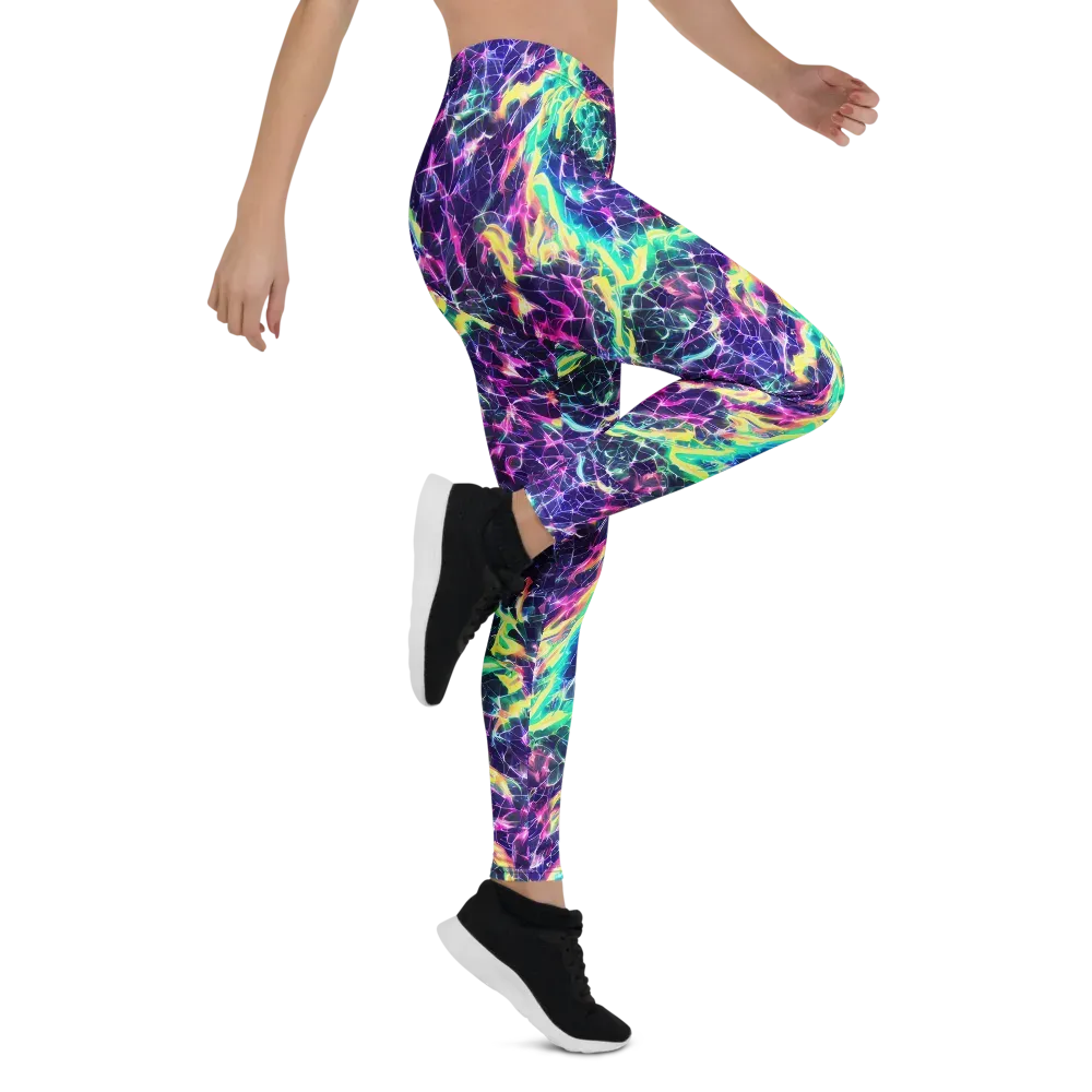 Hypercolor Rift on Leggings — Right