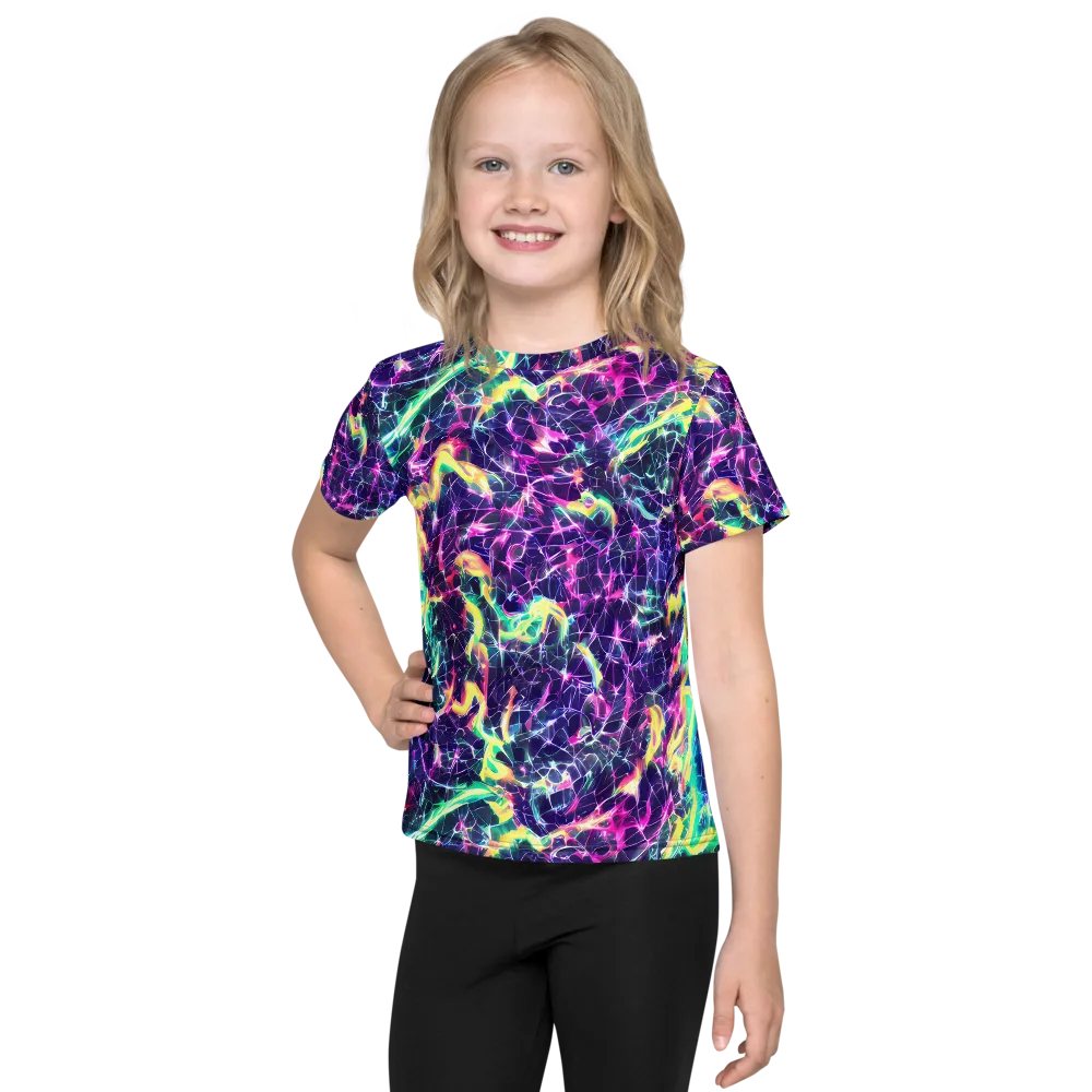 Hypercolor Rift on Kids Crew Neck T-Shirt — Front